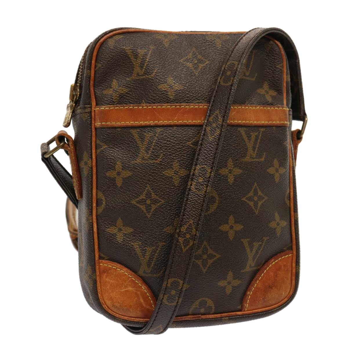 LOUIS VUITTON Monogram Danube Shoulder Bag M45266 LV Auth 70515