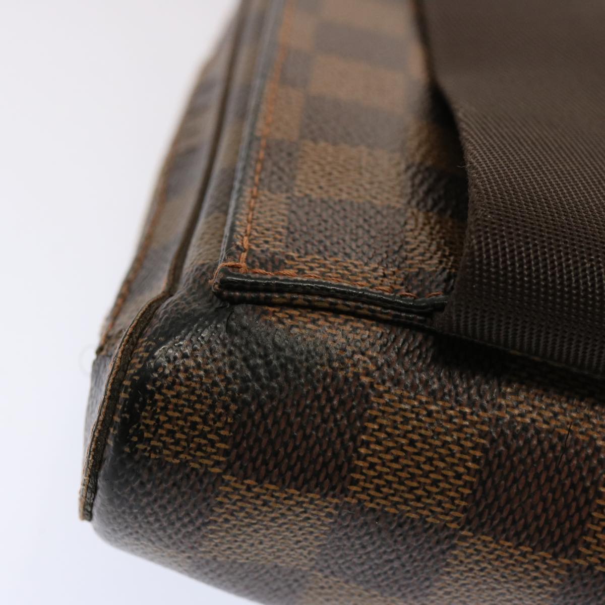 LOUIS VUITTON Damier Ebene Geronimos Shoulder Bag N51994 LV Auth 70519