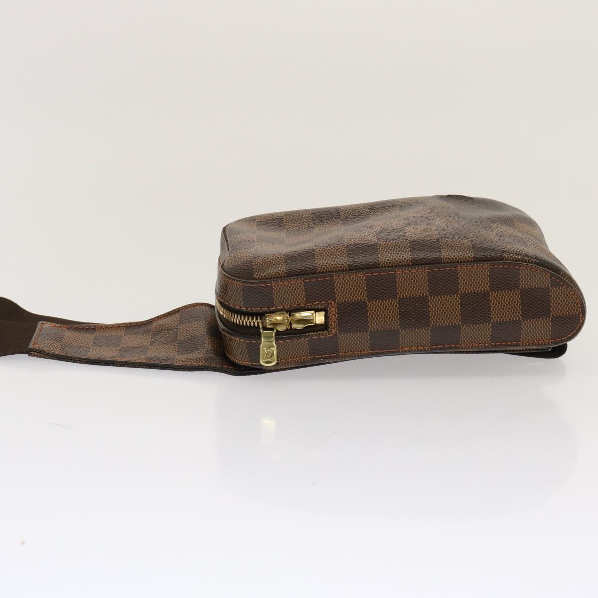 LOUIS VUITTON Damier Ebene Geronimos Shoulder Bag N51994 LV Auth 70519