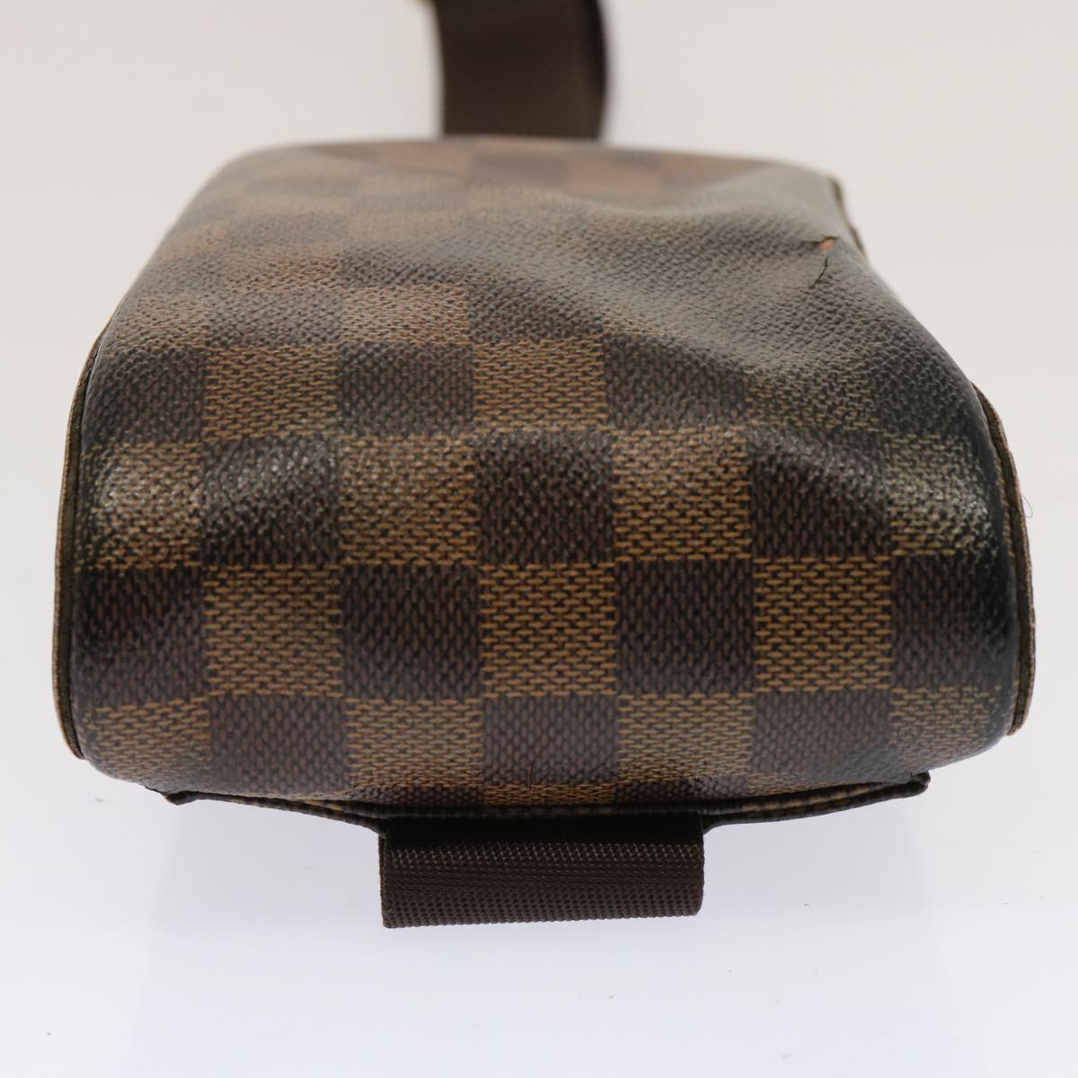 LOUIS VUITTON Damier Ebene Geronimos Shoulder Bag N51994 LV Auth 70519