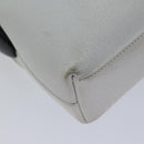 GUCCI Shoulder Bag Leather White 001 1998 1766 Auth 70524-16
