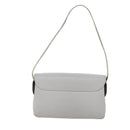 GUCCI Shoulder Bag Leather White 001 1998 1766 Auth 70524-2