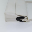 GUCCI Shoulder Bag Leather White 001 1998 1766 Auth 70524-3
