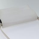 GUCCI Shoulder Bag Leather White 001 1998 1766 Auth 70524-6