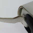 GUCCI Shoulder Bag Leather White 001 1998 1766 Auth 70524-9