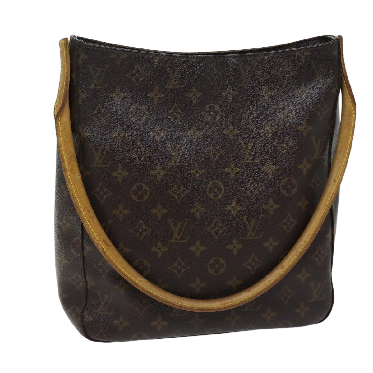 LOUIS VUITTON Monogram Looping GM Shoulder Bag M51145 LV Auth 70534