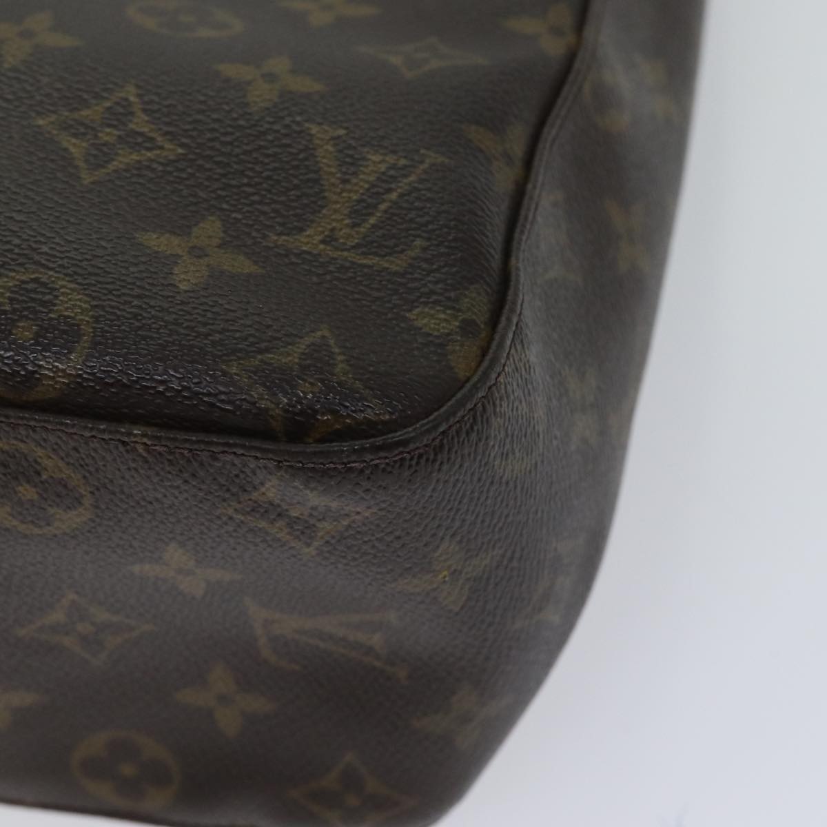 LOUIS VUITTON Monogram Looping GM Shoulder Bag M51145 LV Auth 70534