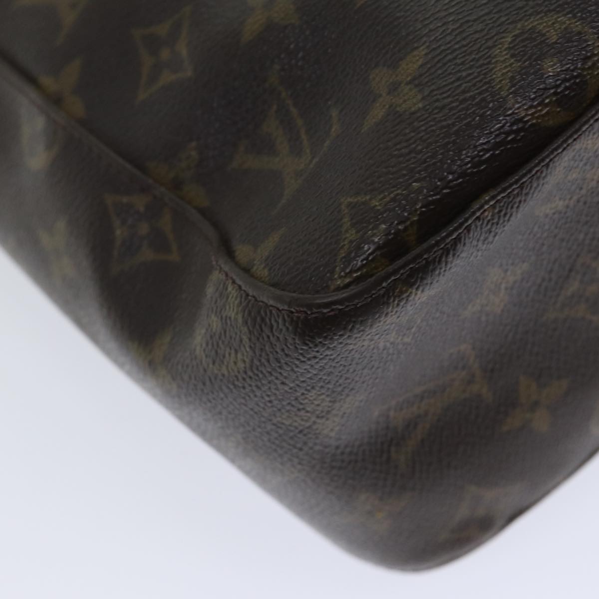 LOUIS VUITTON Monogram Looping GM Shoulder Bag M51145 LV Auth 70534