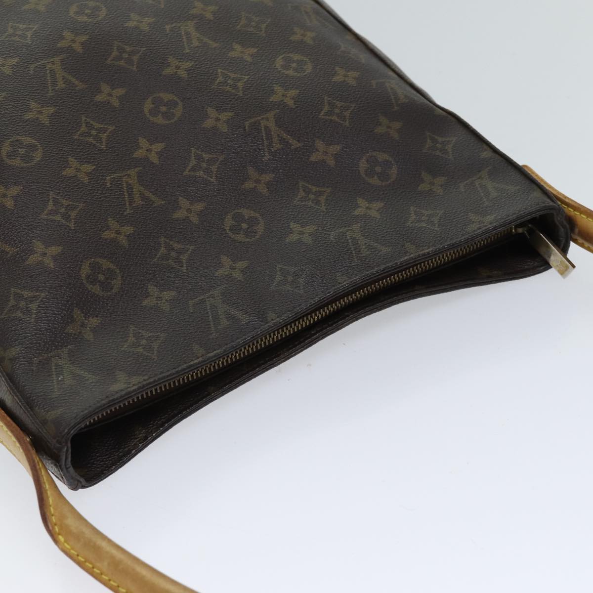 LOUIS VUITTON Monogram Looping GM Shoulder Bag M51145 LV Auth 70534