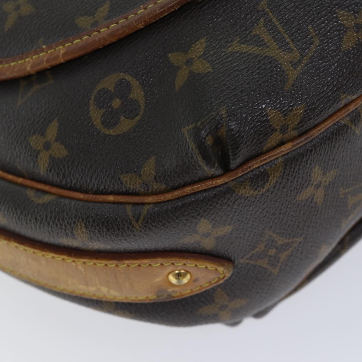 LOUIS VUITTON Monogram Tolum PM Shoulder Bag M40076 LV Auth 70537