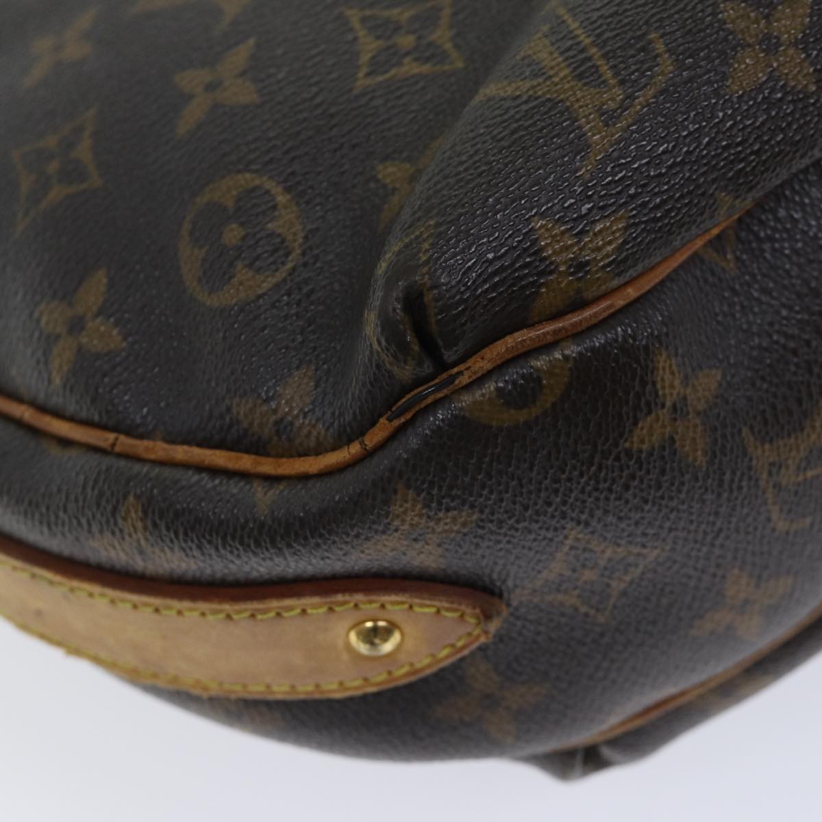 LOUIS VUITTON Monogram Tolum PM Shoulder Bag M40076 LV Auth 70537