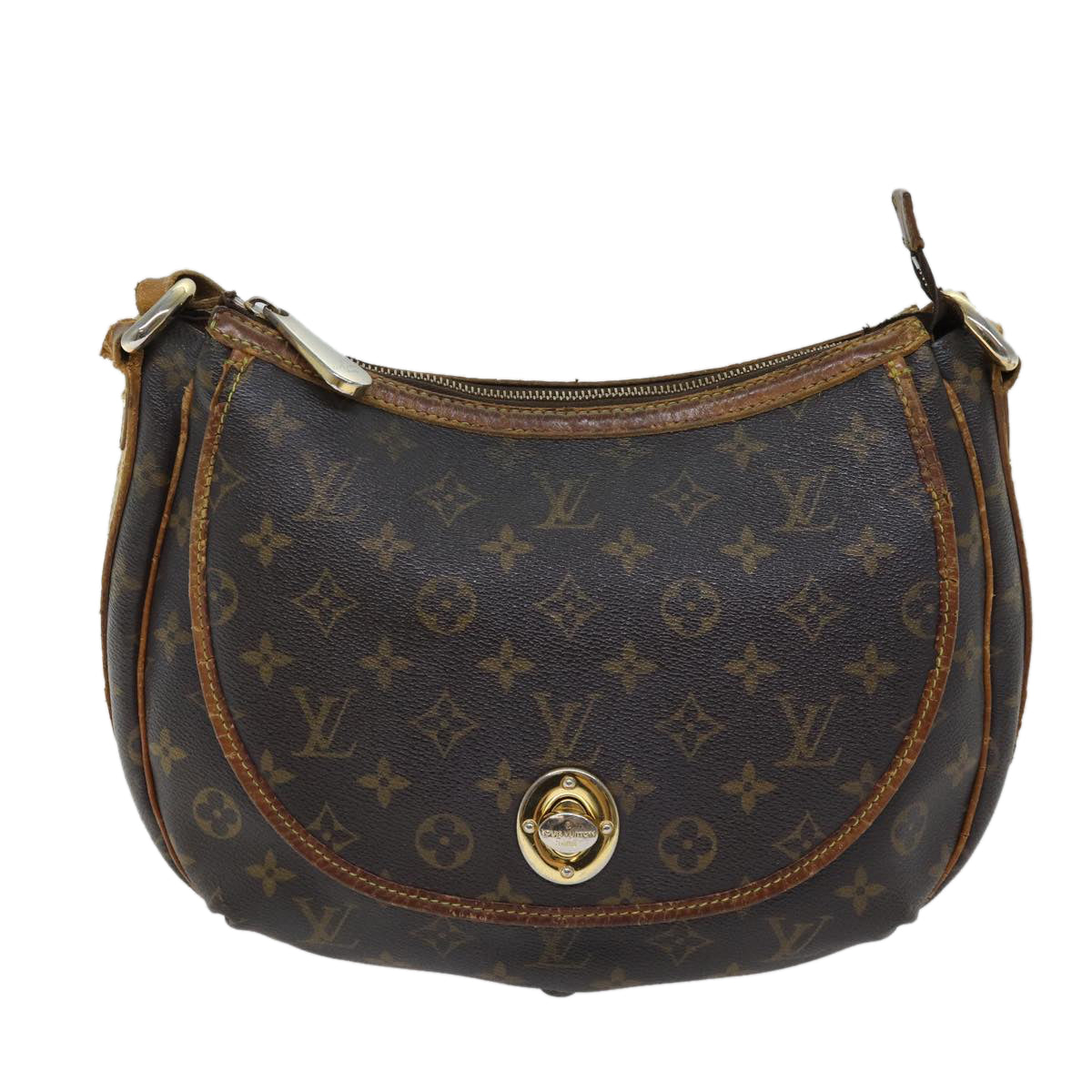 LOUIS VUITTON Monogram Tolum PM Shoulder Bag M40076 LV Auth 70537