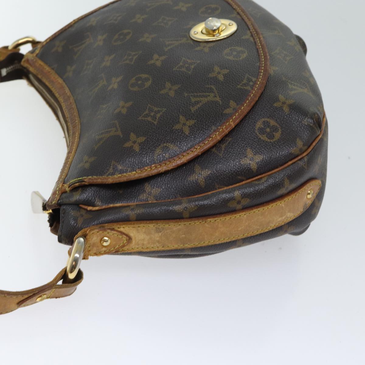 LOUIS VUITTON Monogram Tolum PM Shoulder Bag M40076 LV Auth 70537