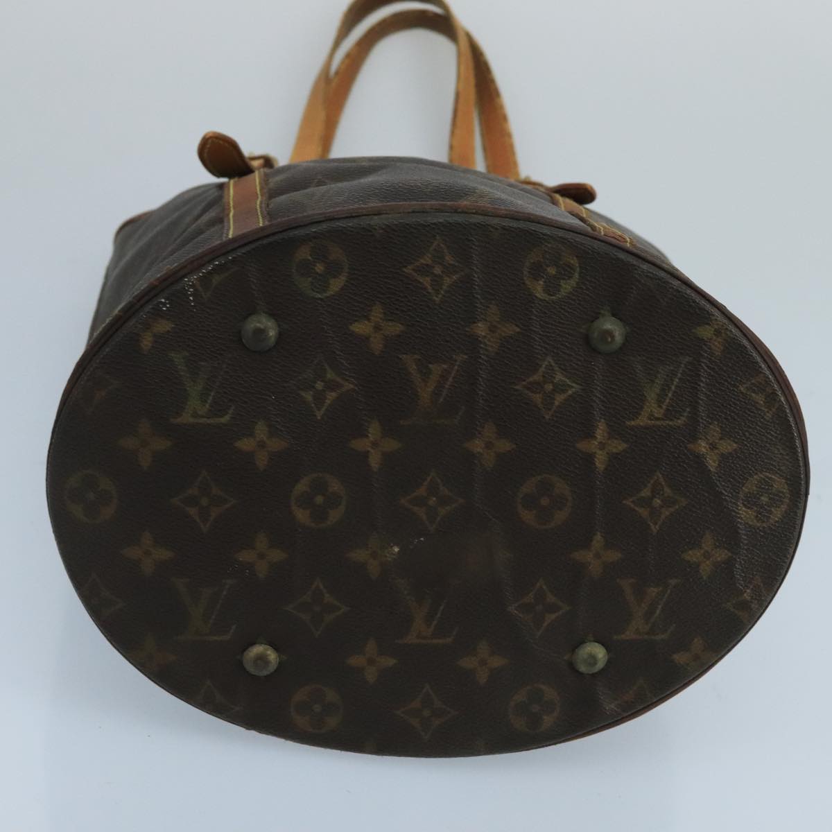 LOUIS VUITTON Monogram Bucket GM Shoulder Bag M42236 LV Auth 70542