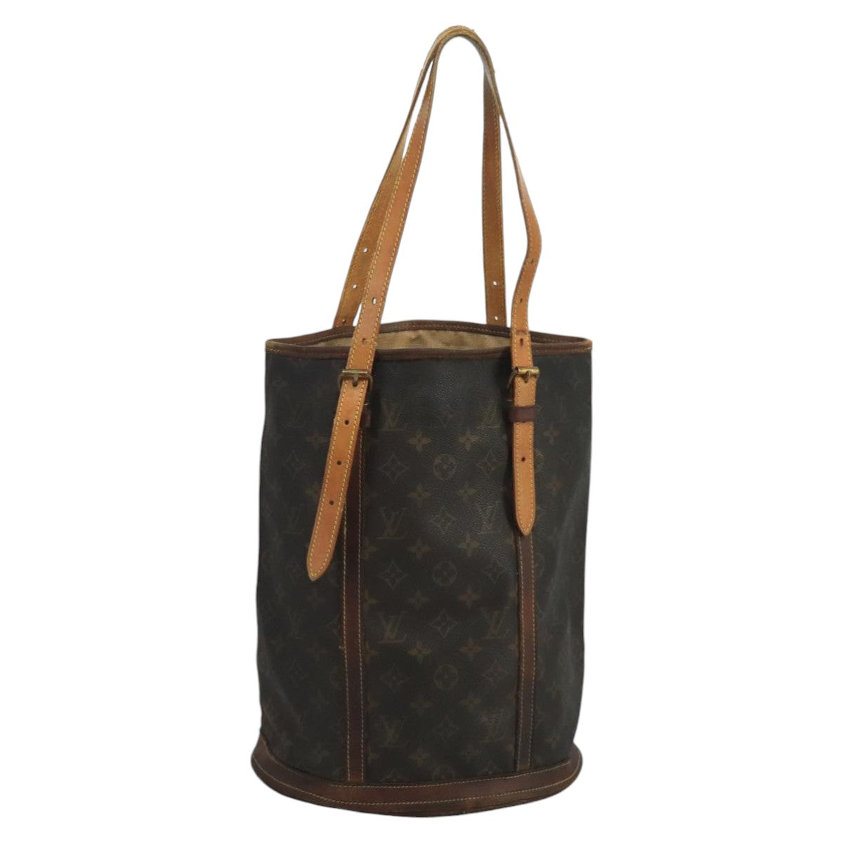 LOUIS VUITTON Monogram Bucket GM Shoulder Bag M42236 LV Auth 70542