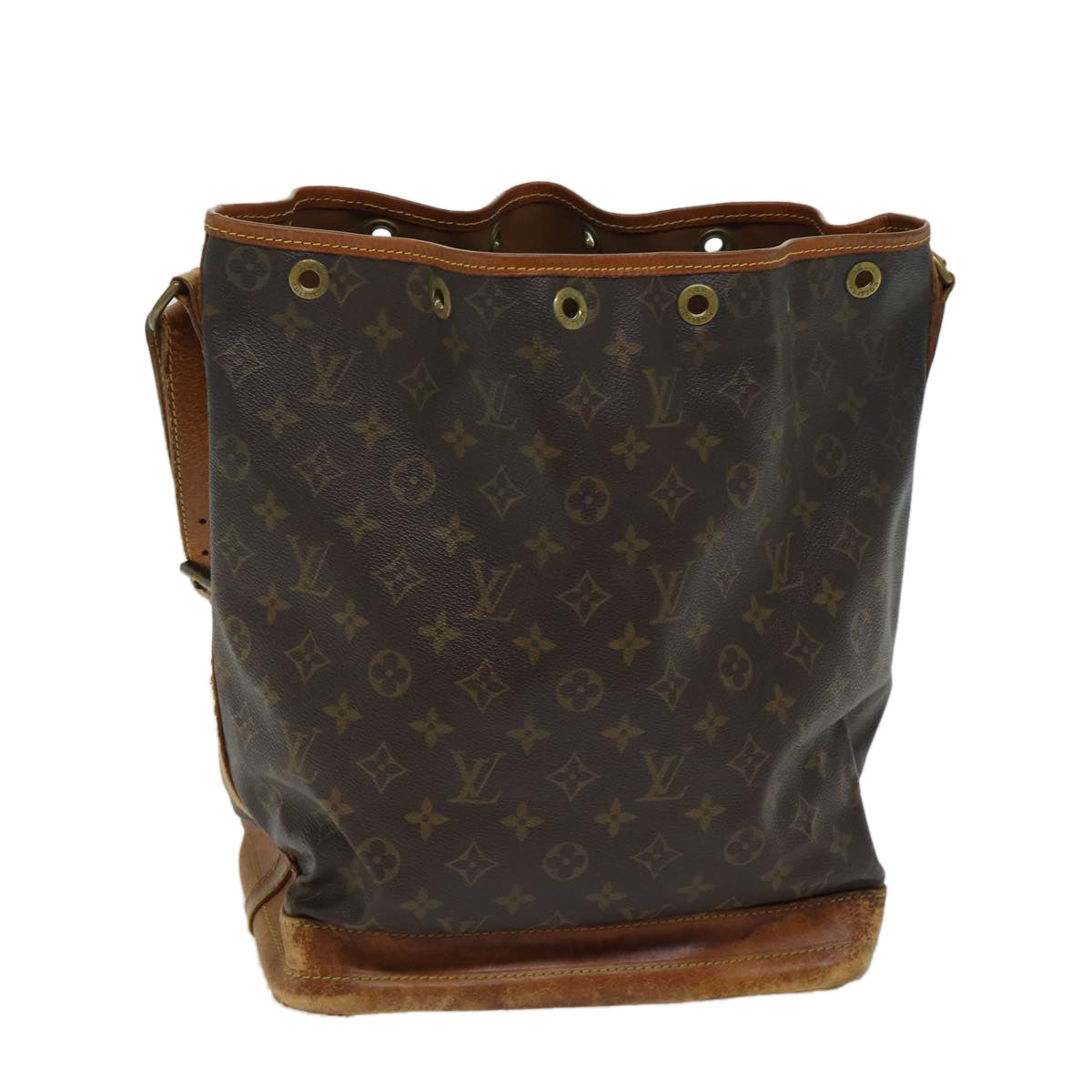 LOUIS VUITTON Monogram Noe Shoulder Bag M42224 LV Auth 70543