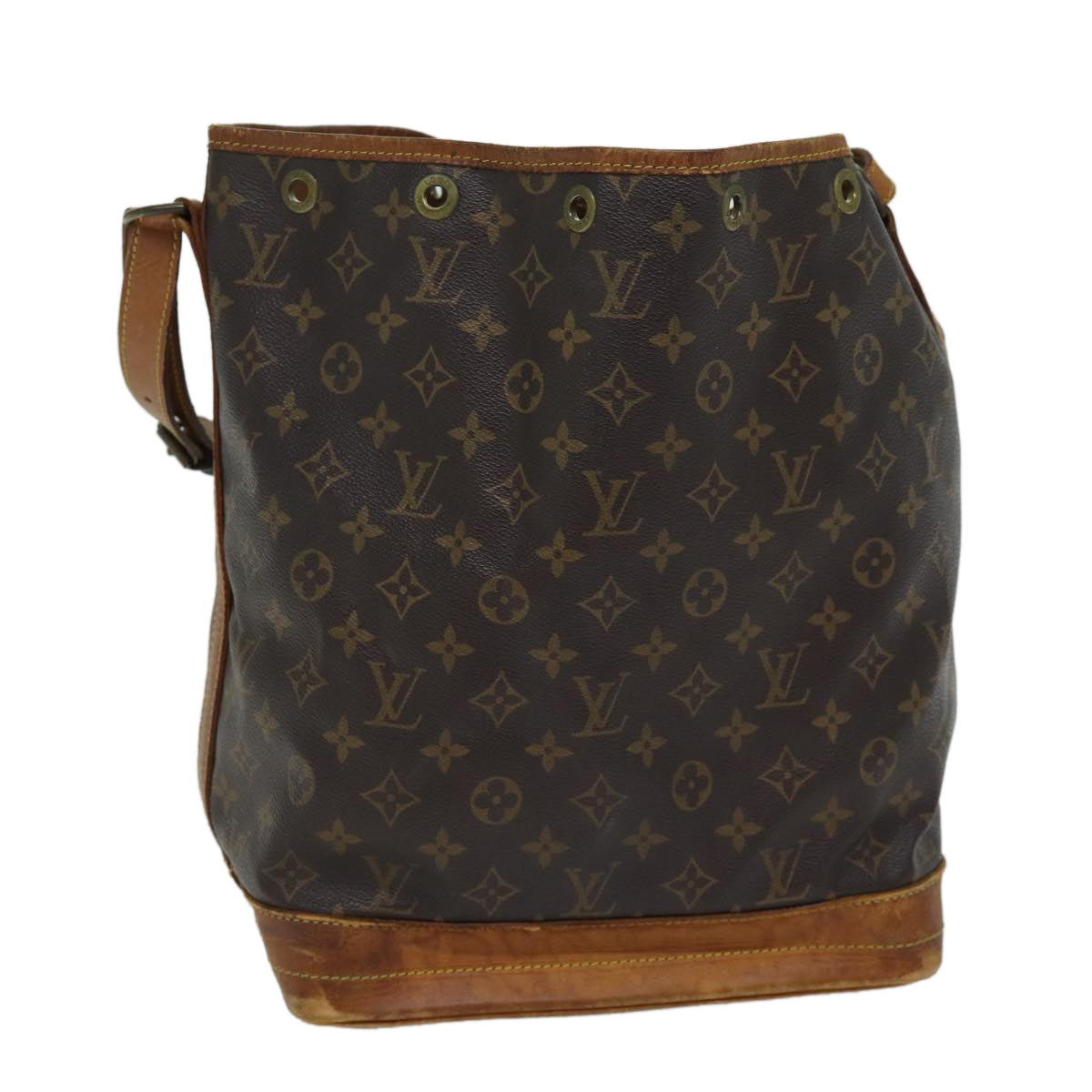 LOUIS VUITTON Monogram Noe Shoulder Bag M42224 LV Auth 70546