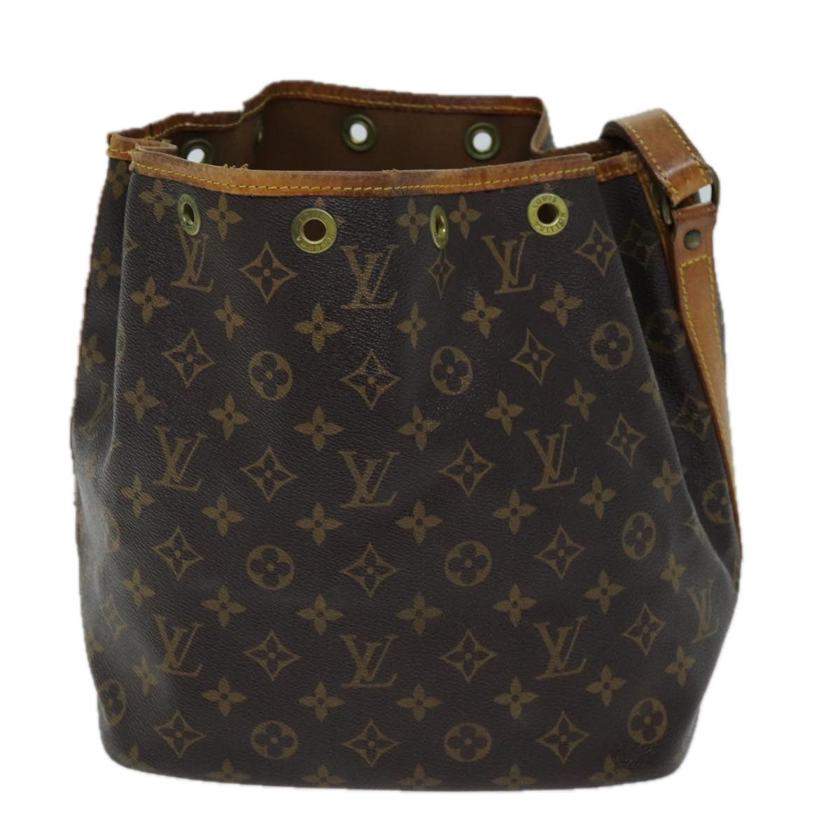 LOUIS VUITTON Monogram Petit Noe Shoulder Bag M42226 LV Auth 70548 - 0