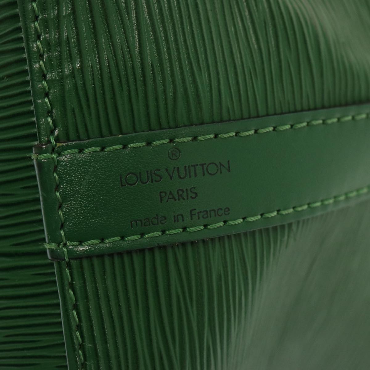 LOUIS VUITTON Epi Petit Noe Shoulder Bag Green M44104 LV Auth 70549