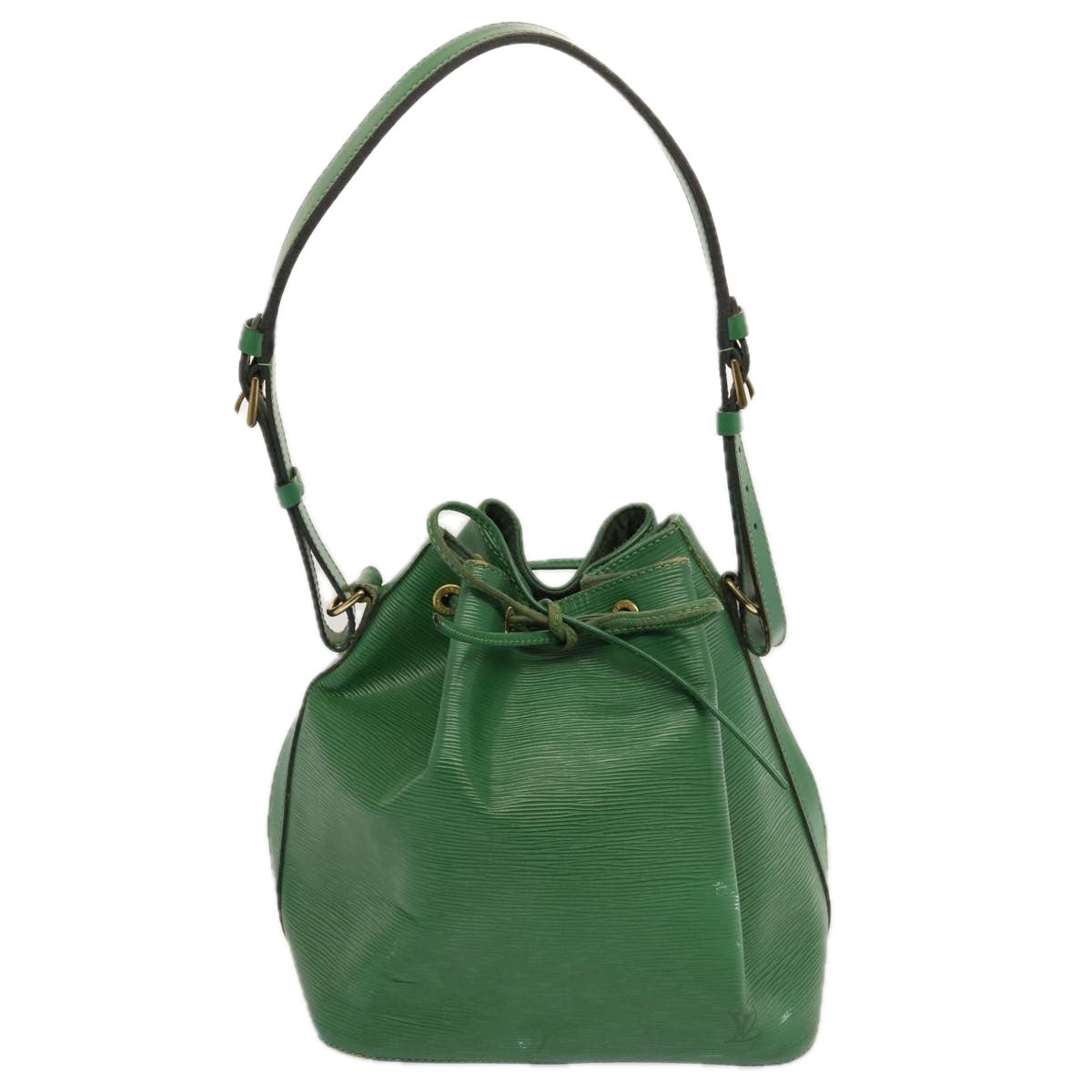 LOUIS VUITTON Epi Petit Noe Shoulder Bag Green M44104 LV Auth 70549