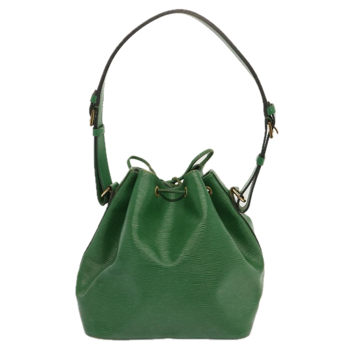 LOUIS VUITTON Epi Petit Noe Shoulder Bag Green M44104 LV Auth 70549 - 0