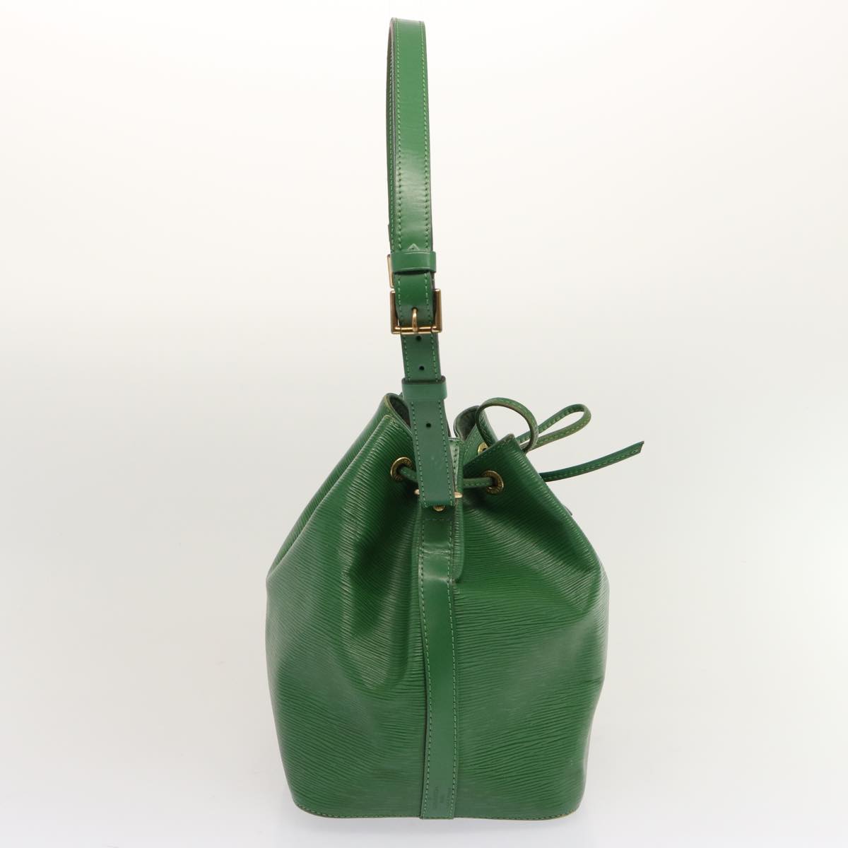 LOUIS VUITTON Epi Petit Noe Shoulder Bag Green M44104 LV Auth 70549