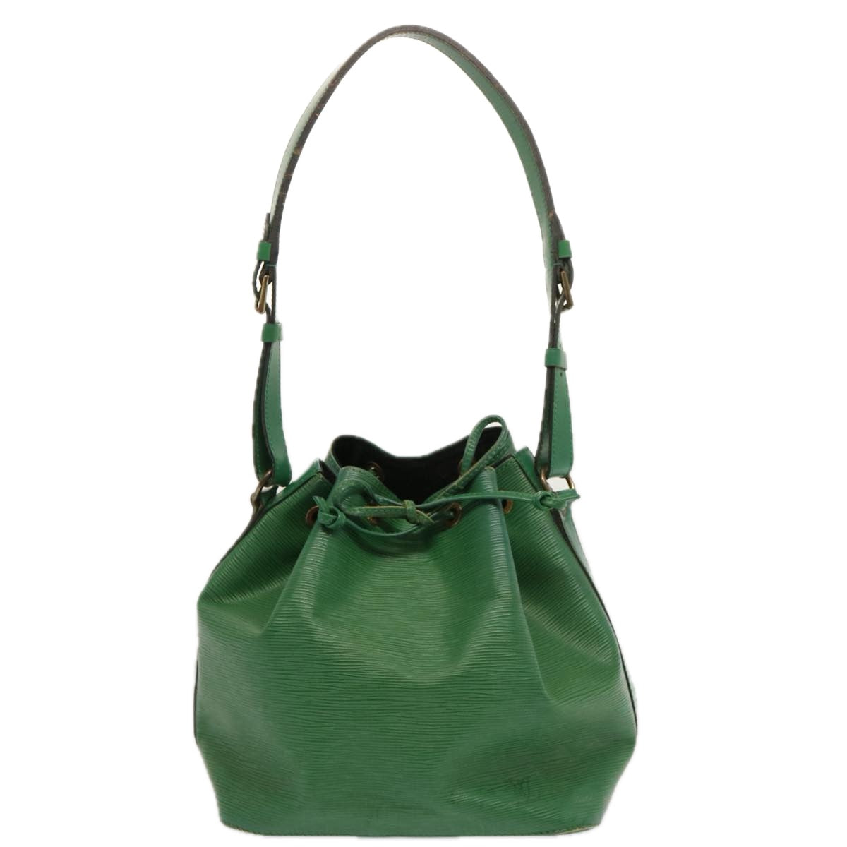 LOUIS VUITTON Epi Petit Noe Shoulder Bag Green M44104 LV Auth 70550