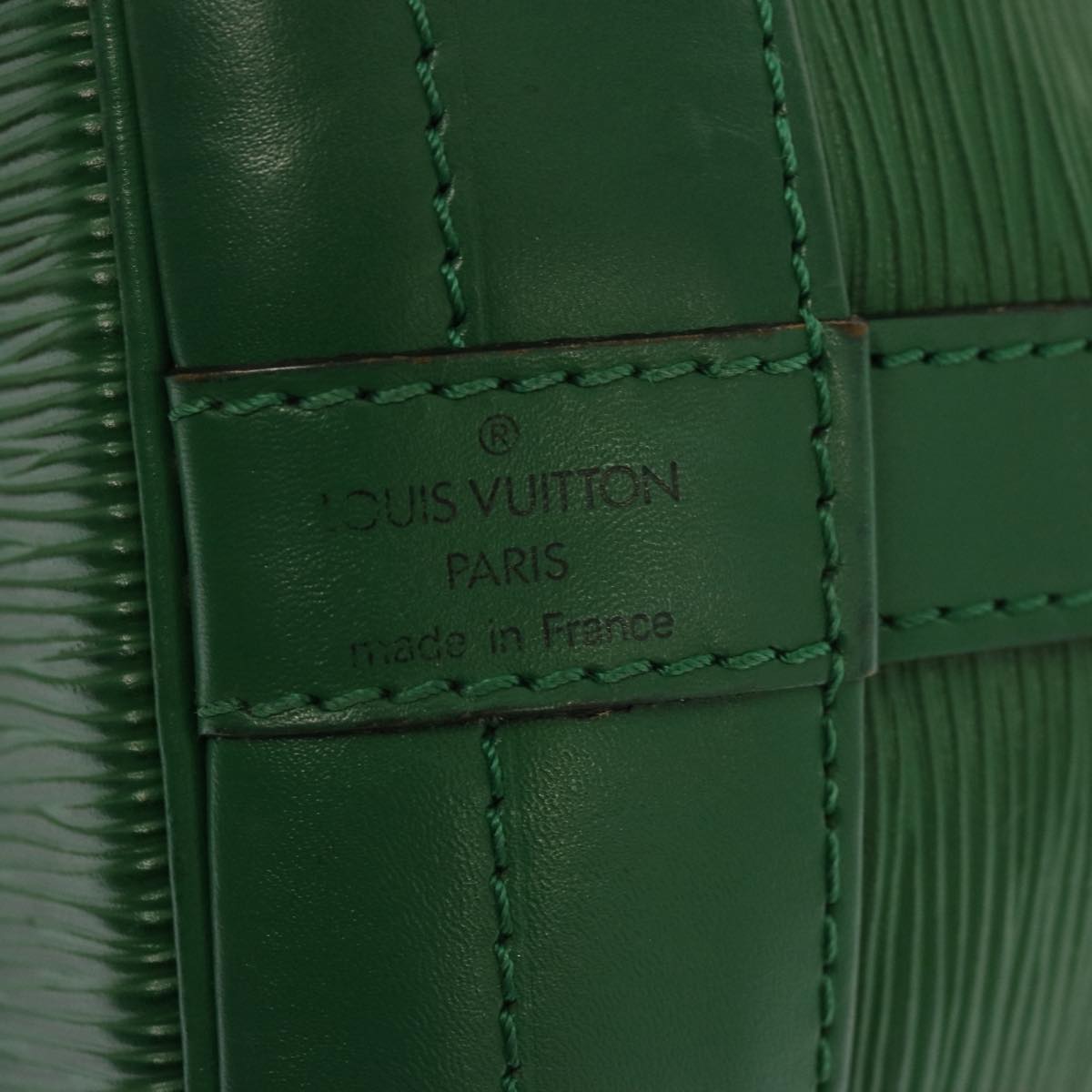 LOUIS VUITTON Epi Noe Shoulder Bag Green M44004 LV Auth 70553