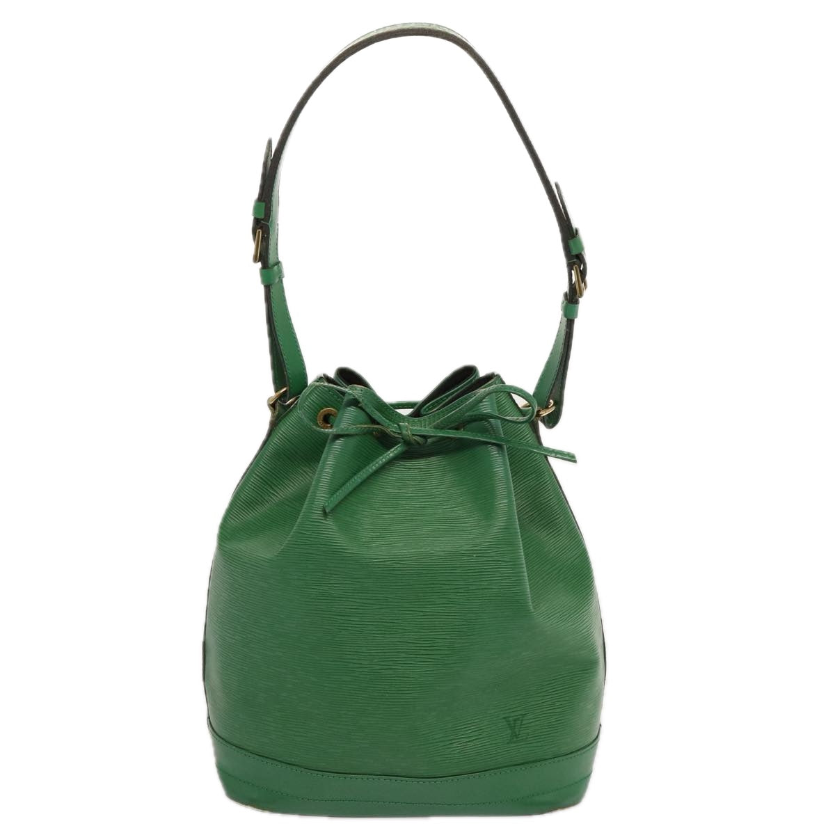 LOUIS VUITTON Epi Noe Shoulder Bag Green M44004 LV Auth 70553