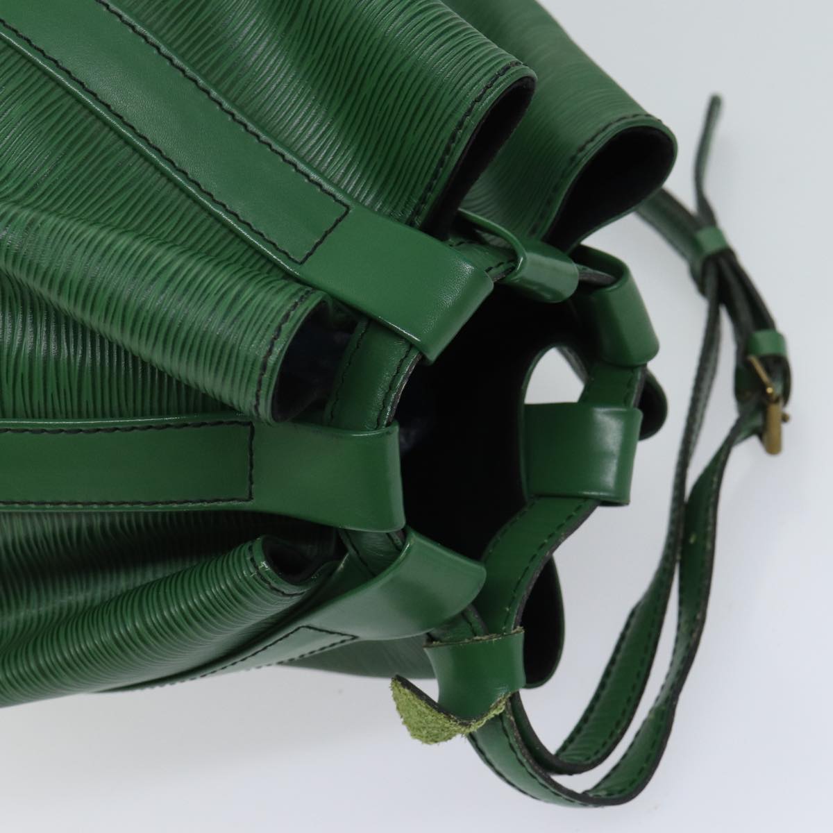 LOUIS VUITTON Epi Randonnee GM Shoulder Bag Green M43084 LV Auth 70554