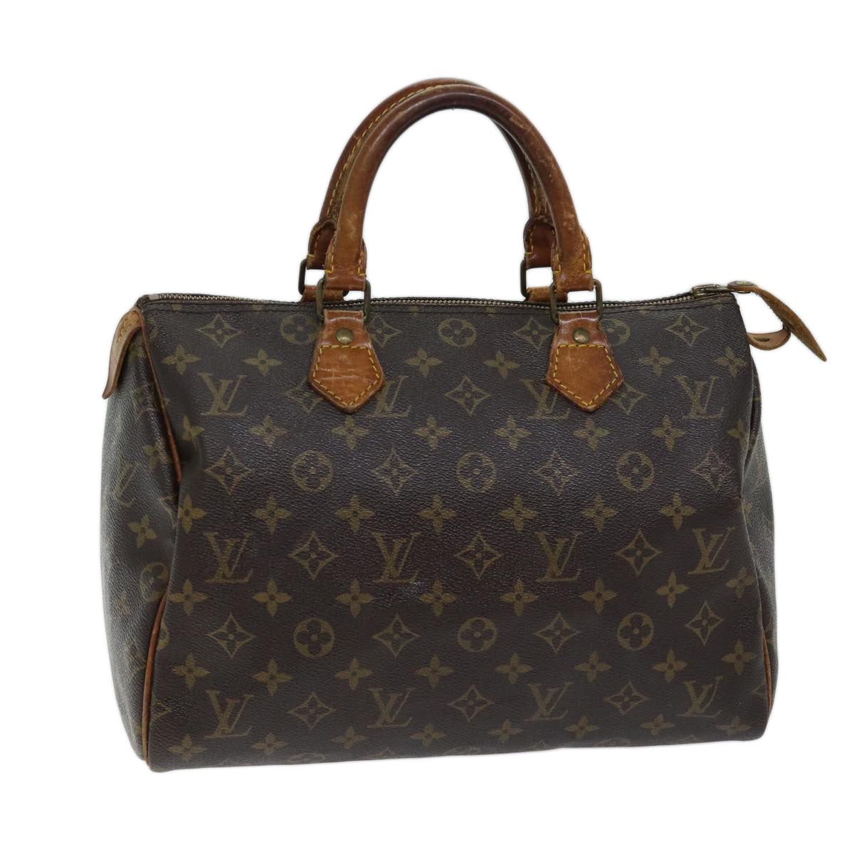 LOUIS VUITTON Monogram Speedy 30 Hand Bag M41526 LV Auth 70556