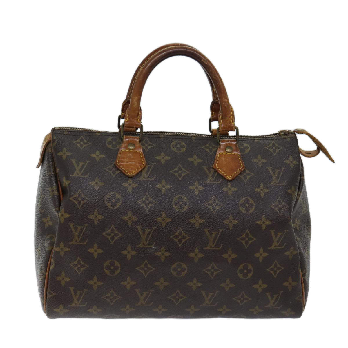 LOUIS VUITTON Monogram Speedy 30 Hand Bag M41526 LV Auth 70556