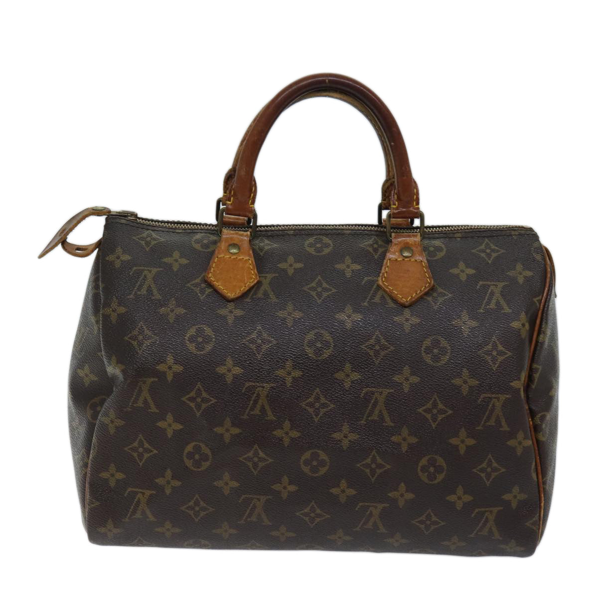 LOUIS VUITTON Monogram Speedy 30 Hand Bag M41526 LV Auth 70556