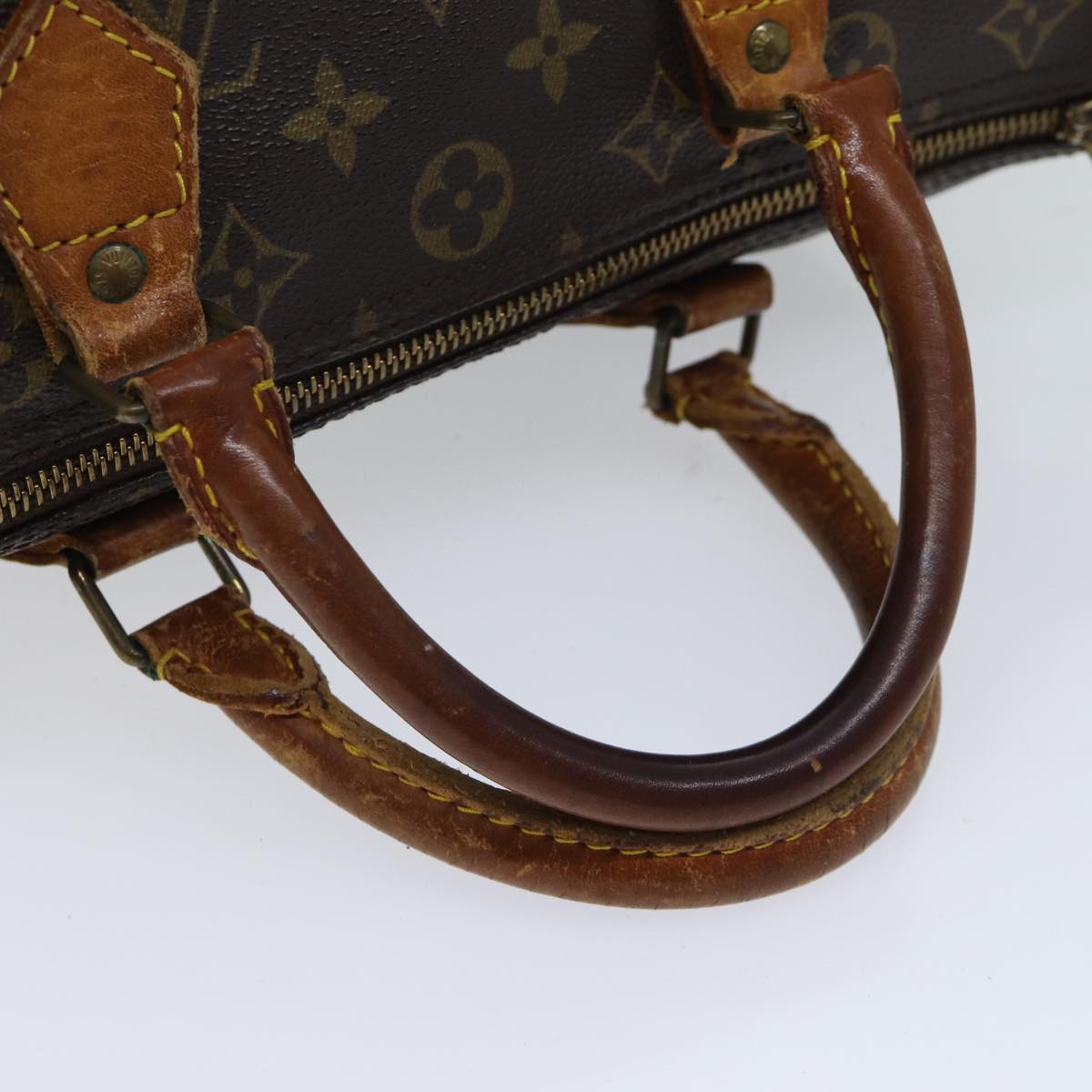 LOUIS VUITTON Monogram Speedy 30 Hand Bag M41526 LV Auth 70556