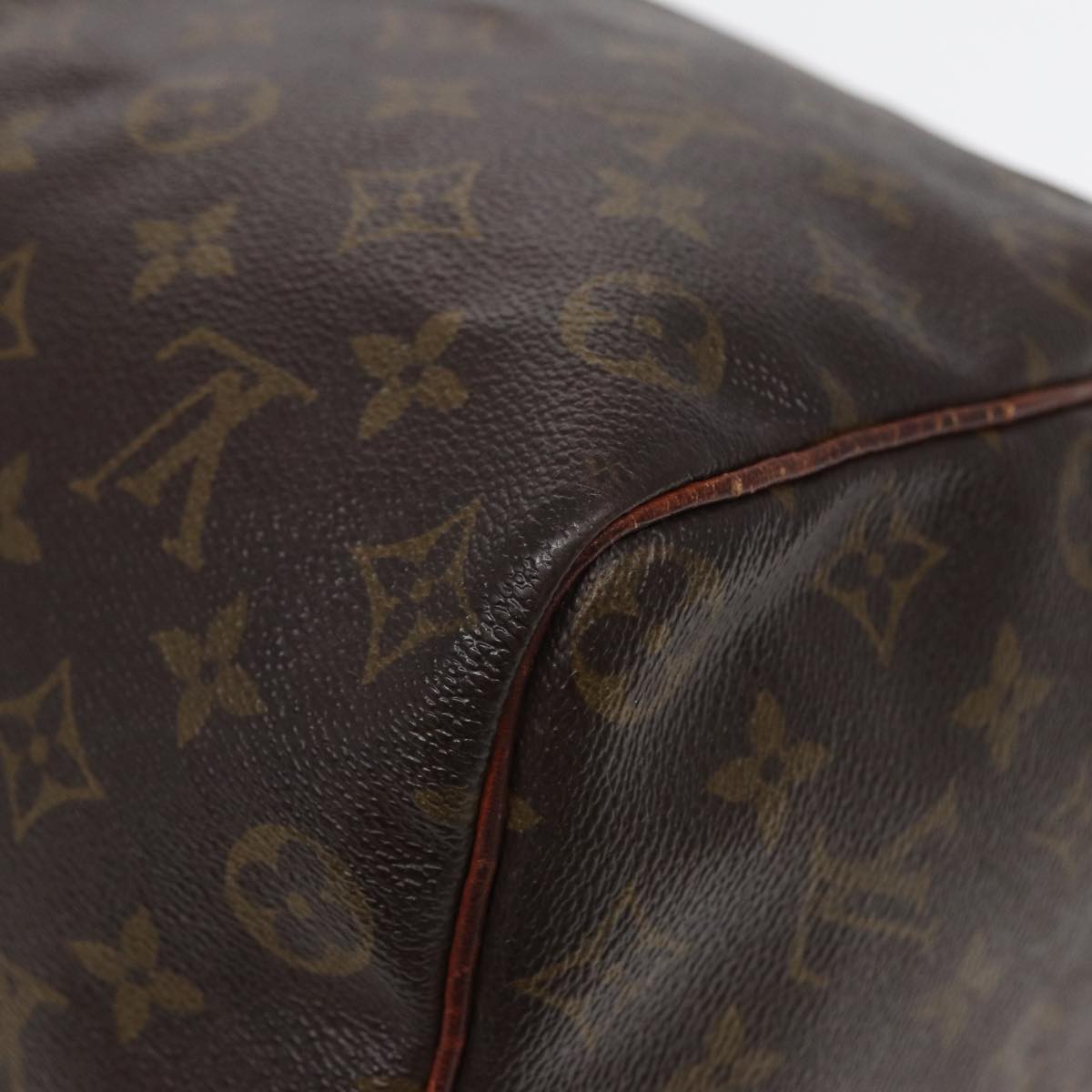 LOUIS VUITTON Monogram Speedy 35 Hand Bag M41524 LV Auth 70559