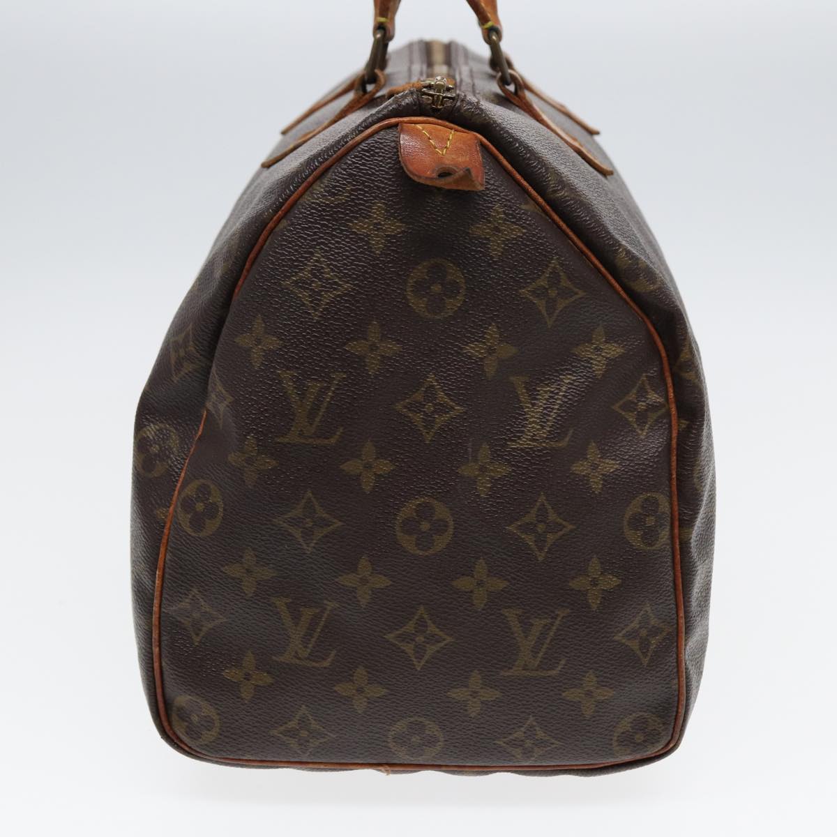 LOUIS VUITTON Monogram Speedy 35 Hand Bag M41524 LV Auth 70559