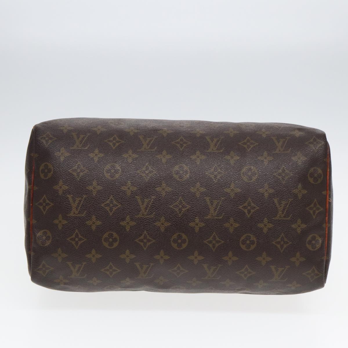 LOUIS VUITTON Monogram Speedy 35 Hand Bag M41524 LV Auth 70559