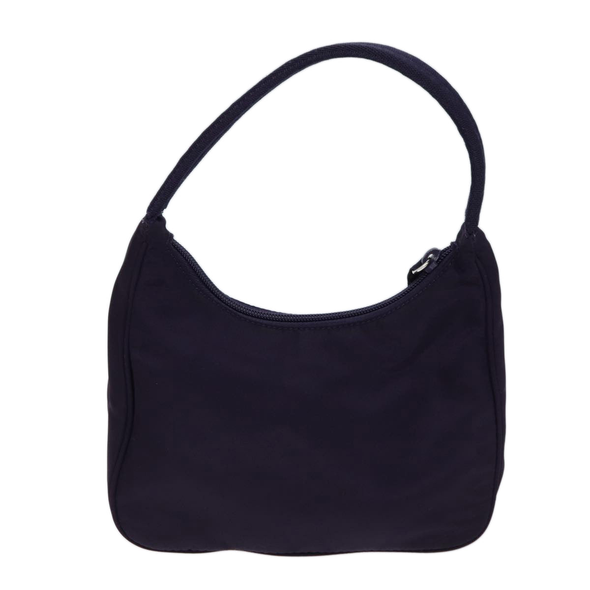 PRADA Hand Bag Nylon Purple Auth 70588 - 0