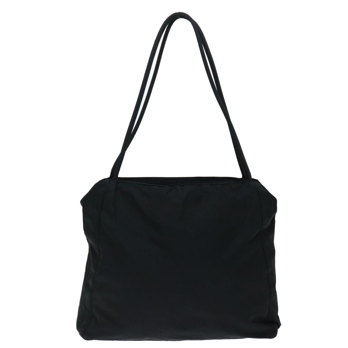 PRADA Hand Bag Nylon Black Auth 70590 - 0