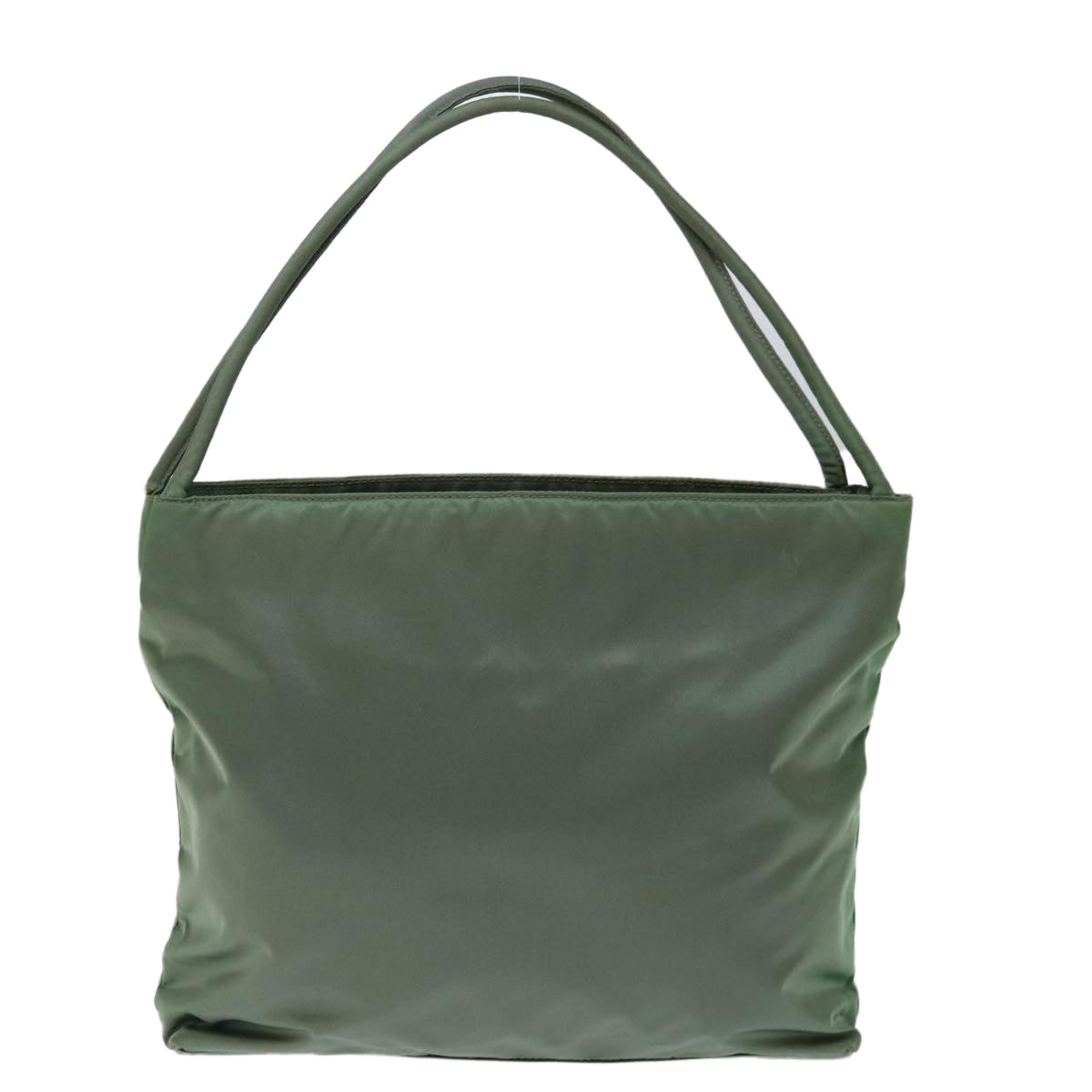 PRADA Hand Bag Nylon Khaki Auth 70592 - 0