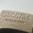 CELINE Hand Bag Leather Gray Auth 70597-12