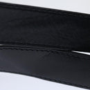 CELINE Macadam Canvas Tote Bag Enamel Silver Black Auth 70632-14