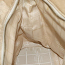 CELINE Shoulder Bag Canvas Beige Auth 70633-18