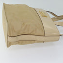 CELINE Shoulder Bag Canvas Beige Auth 70633-3