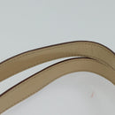 CELINE Shoulder Bag Canvas Beige Auth 70633-8