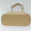 CELINE Shoulder Bag Canvas Beige Auth 70633-5