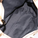 Chloe Etel Hand Bag Leather 2way Beige Auth 70646-9