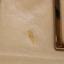 Chloe Etel Hand Bag Leather 2way Beige Auth 70646-2