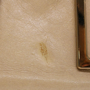 Chloe Etel Hand Bag Leather 2way Beige Auth 70646 - 0