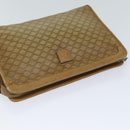 CELINE Macadam Canvas Clutch Bag Beige Auth 70658-5